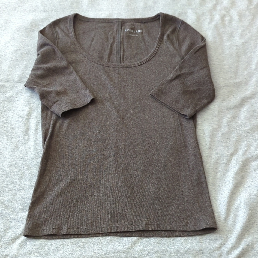 Everlane Ribbed Shirt